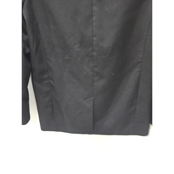 Zara Double Breasted Black Blazer Golden Buttons Size M NWT - Picture 7 of 16